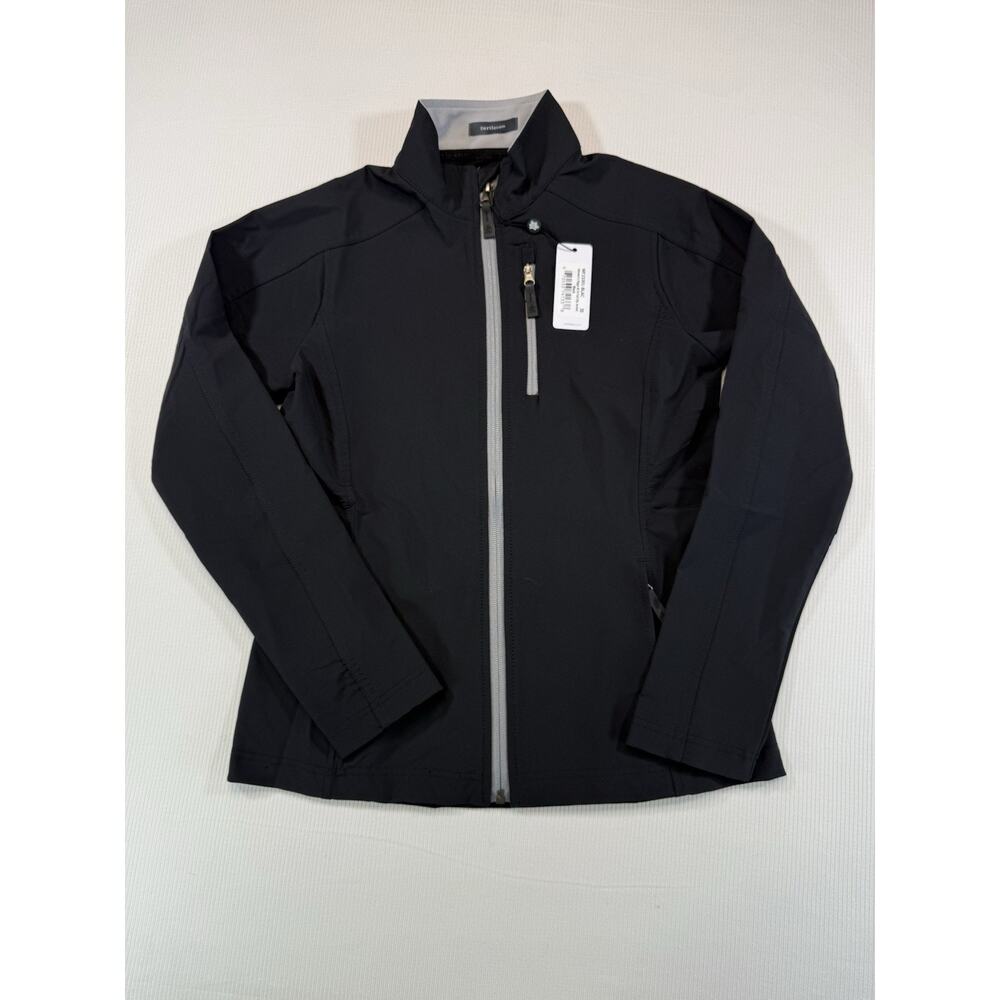 Turtleson Women’s Softshell Jacket XS Black NWT Lightweight Full Zip Golf Coa